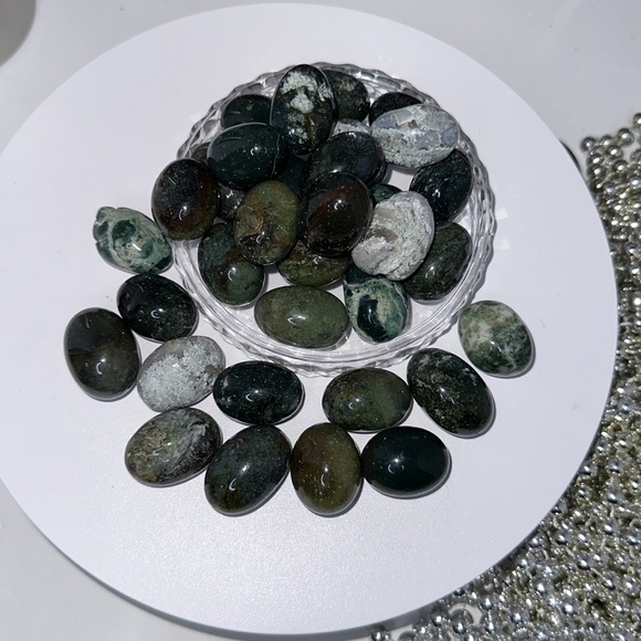 Moss Agate Tumbles 1/2 kg - MOSSAGATETUMB - Picture 3 of 10